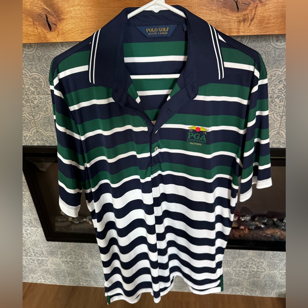 Euc Ralph Lauren Polo Pga Championship Golf Polo